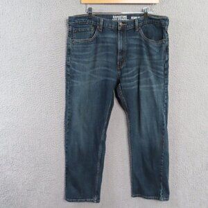 Levi's Strauss & Co Signature Jeans Men 38 x 30 Regular Fit‎ Blue Denim Cotton